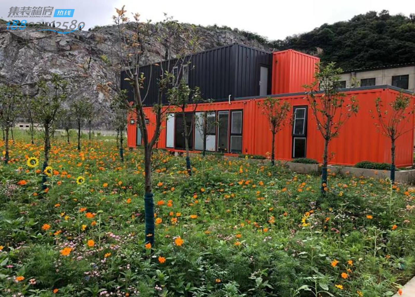 营口集装箱定制 房屋 餐厅 民宿 设计 景观集装箱房屋