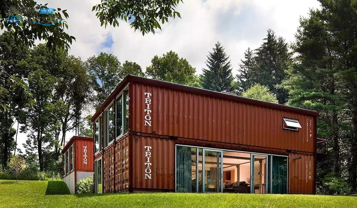 营口集装箱定制 房屋 餐厅 民宿 设计 景观集装箱房屋