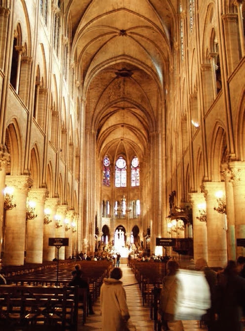 巴黎圣母院内部