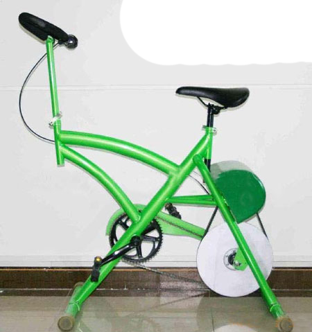 人力发电自行车