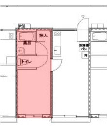 女川应急住宅户型平面图两单元套间,集装箱房屋,集装箱活动房,住人集装箱,集装箱住宅,集装箱建筑