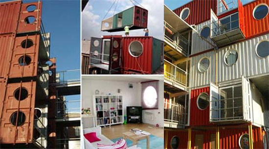 Container City,集装箱房屋,集装箱建筑,集装箱住宅,集装箱活动房,住人集装箱