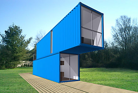 LOT-EK 设计的 CHK 1×1 模型,集装箱房屋,集装箱建筑,集装箱住宅,集装箱活动房,住人集装箱