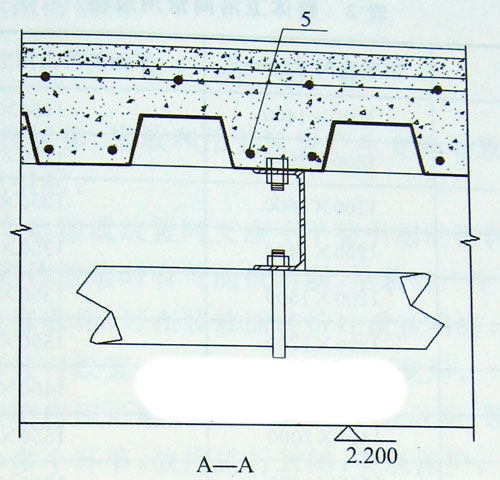 走廊楼板及管线空间设计示例,集装箱组合房屋