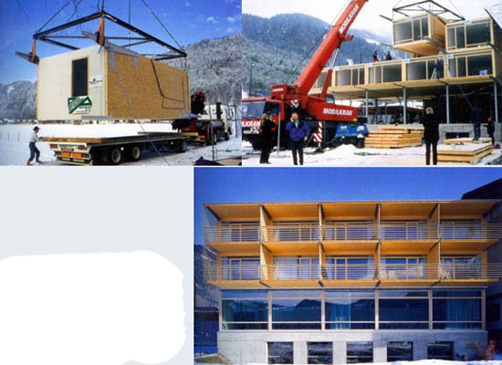 轻型盒子装配式建筑,模块化建筑