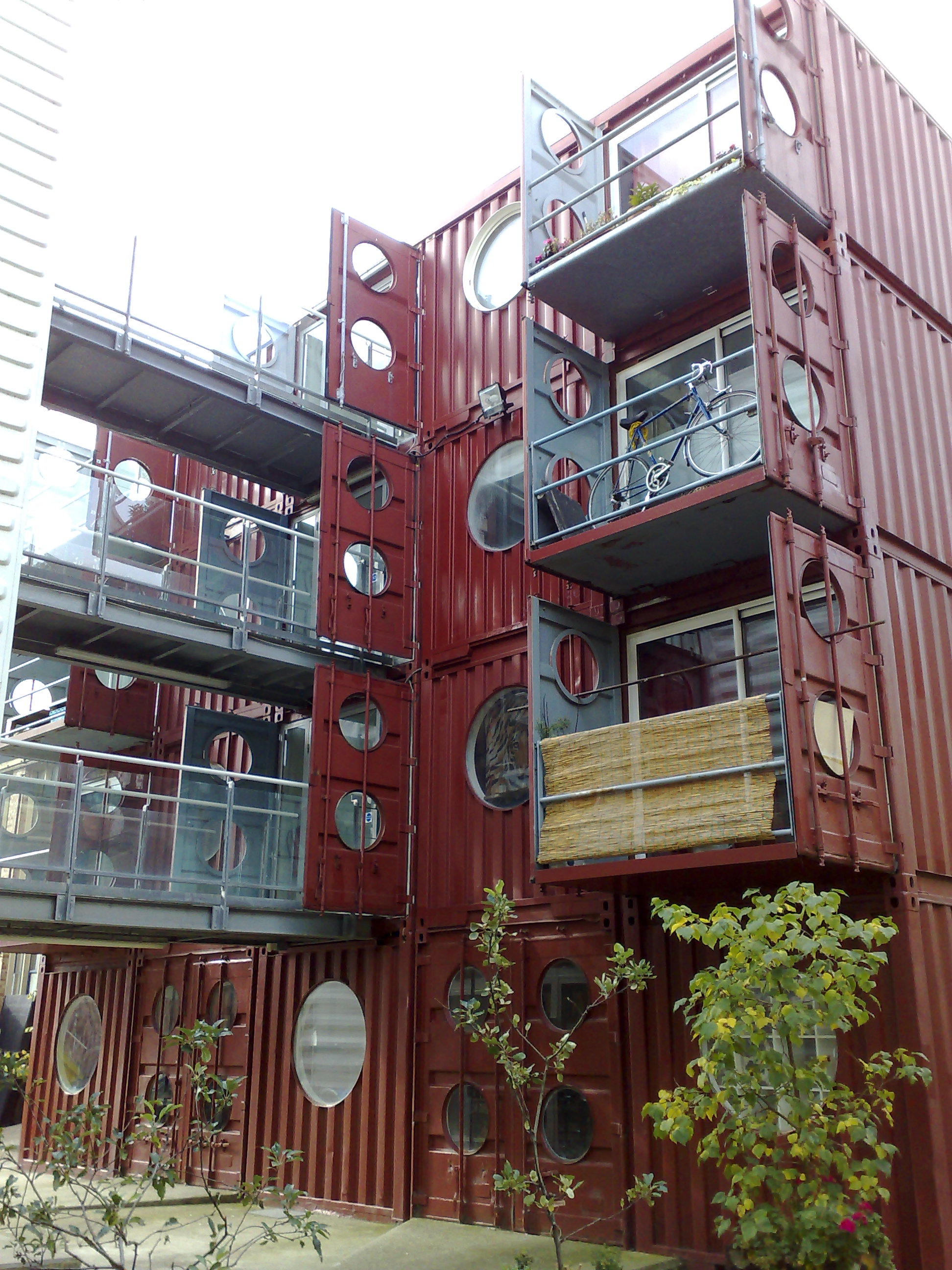 伦敦码头区“集装箱城”,Container City