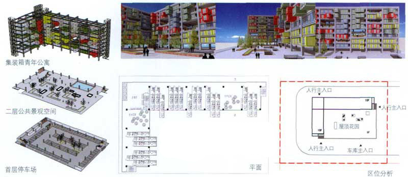 集装箱青年公寓,集装箱建筑,集装箱房屋,集装箱住宅,集装箱活动房,住人集装箱