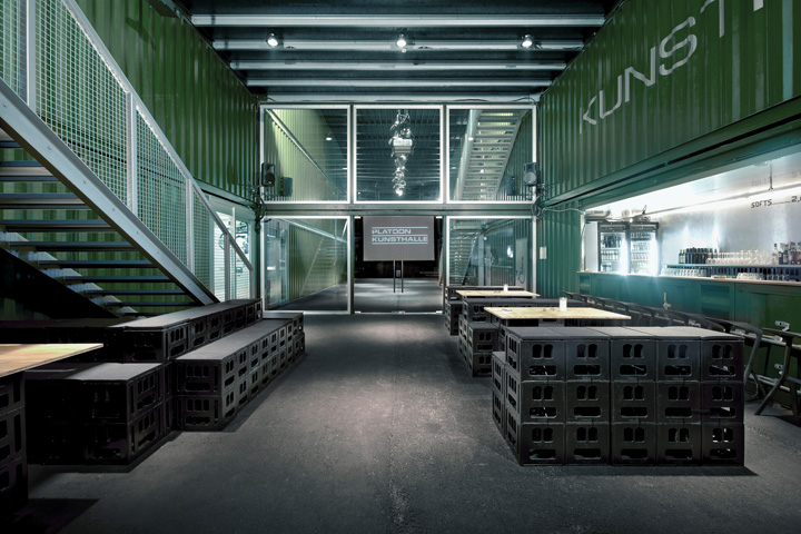 LATOON KUNSTHALLE艺术馆,集装箱建筑,集装箱住宅,集装箱房屋,集装箱活动房,住人集装箱