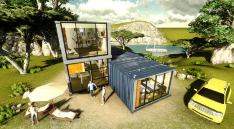 集装箱房屋演绎住宅建筑的未来
