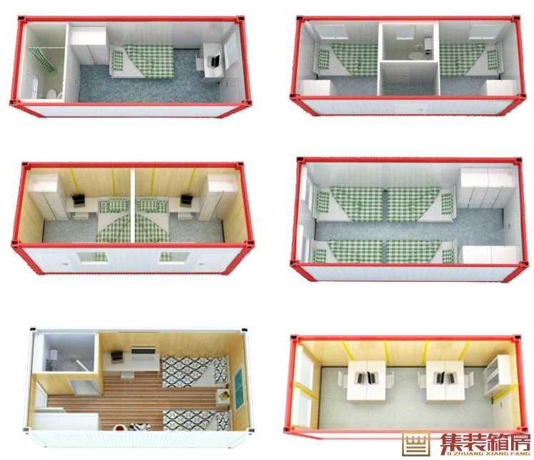 集装箱活动房屋功能及装饰针对不同市场差异化