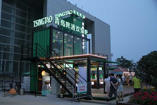 集装箱房屋产品：青岛啤酒节项目